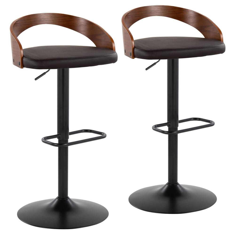 Grotto Adjustable Height Barstool - Set Of 2. Picture 1