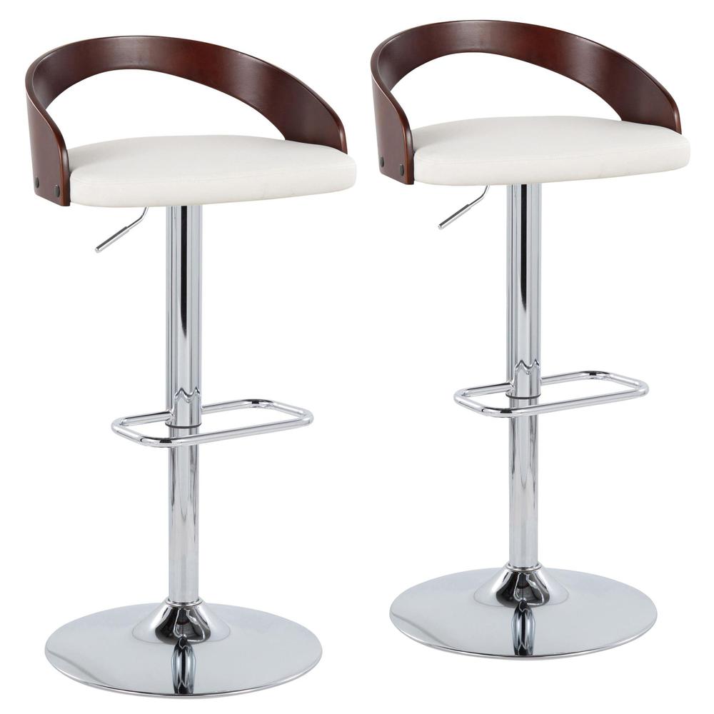 Grotto Adjustable Height Barstool - Set Of 2. Picture 1