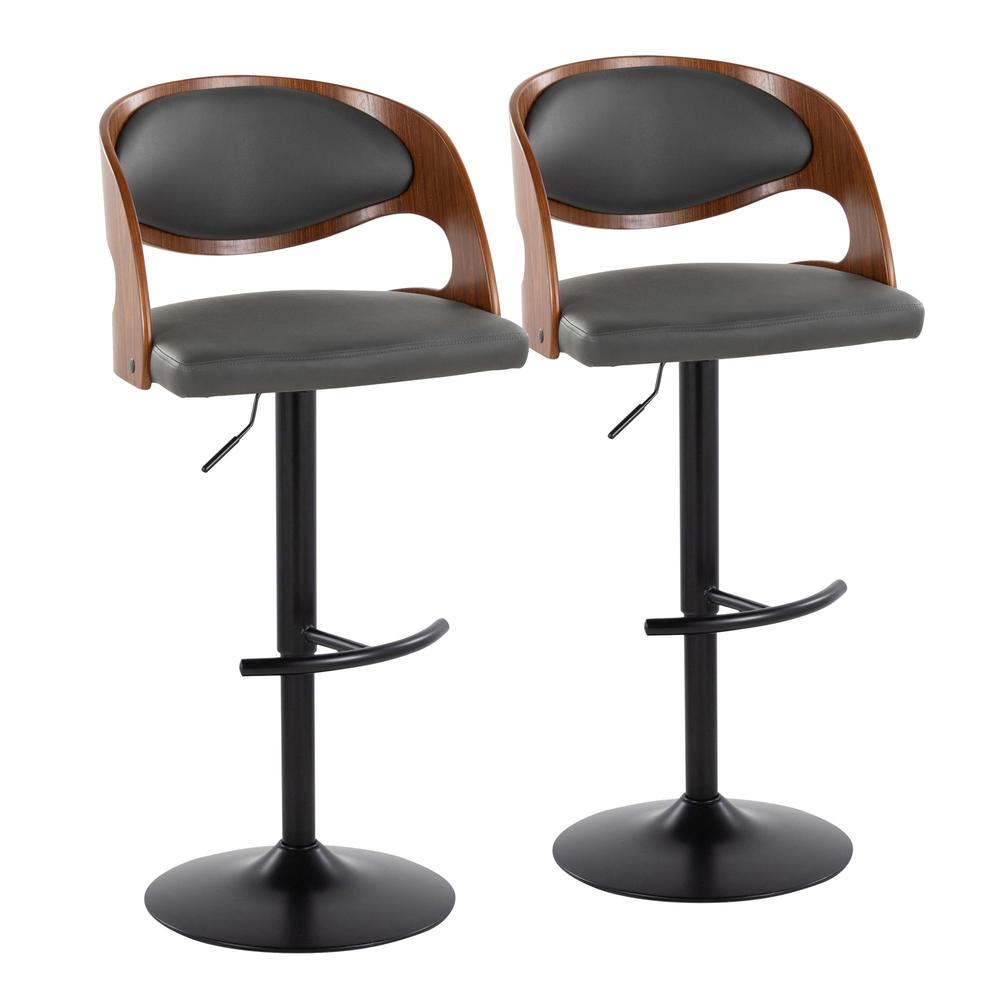 Pino Adjustable Barstool - Set Of 2. Picture 1