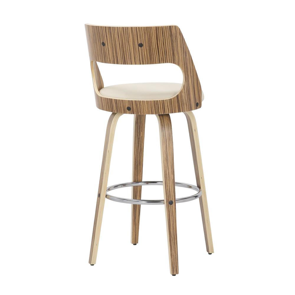 Cecina 30'' Fixed Height Barstool - Set of 2. Picture 4