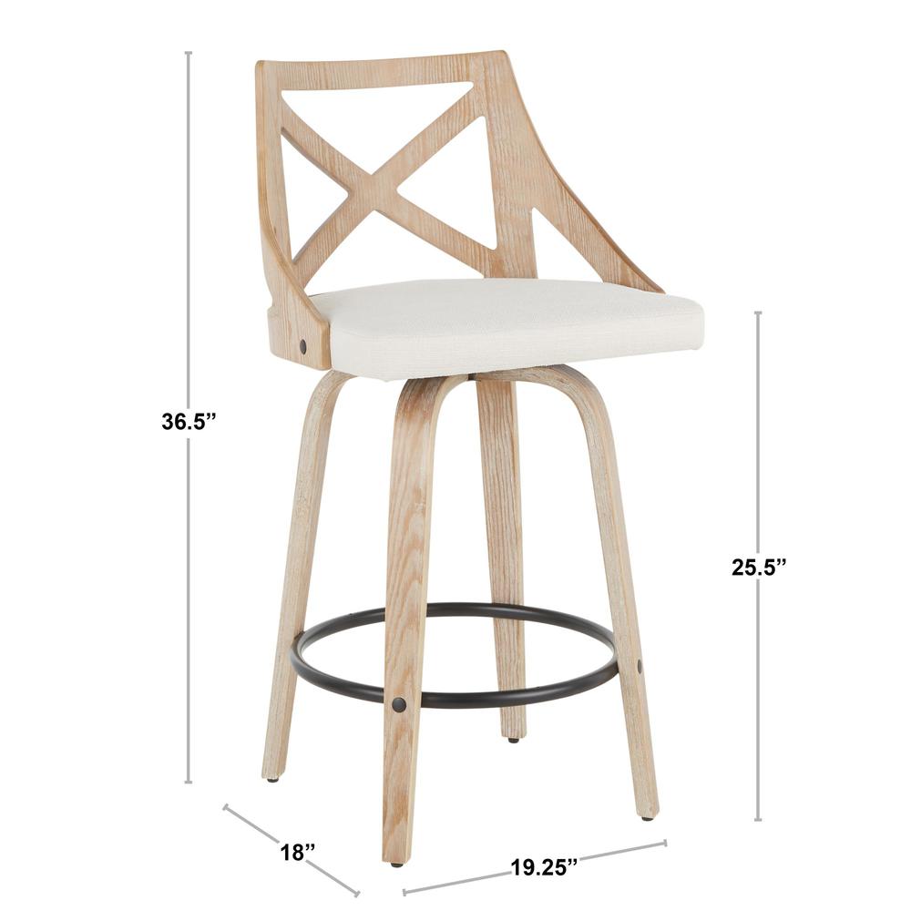 Charlotte Counter Stool - Set of 2. Picture 8