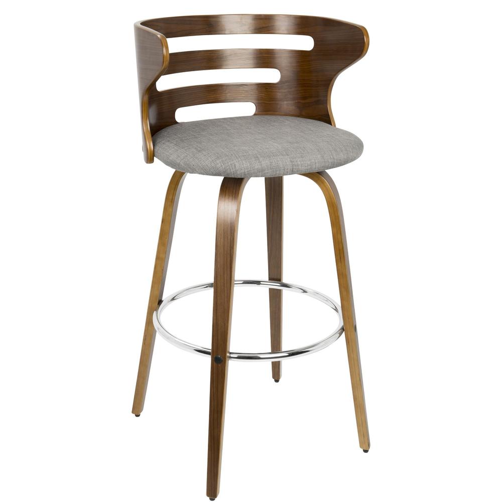Cosini 30" Fixed Height Barstool - Set of 2. Picture 3