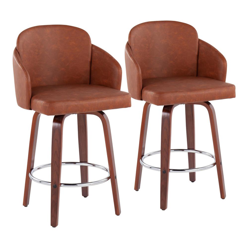 Dahlia Counter Stool - Set of 2. Picture 1