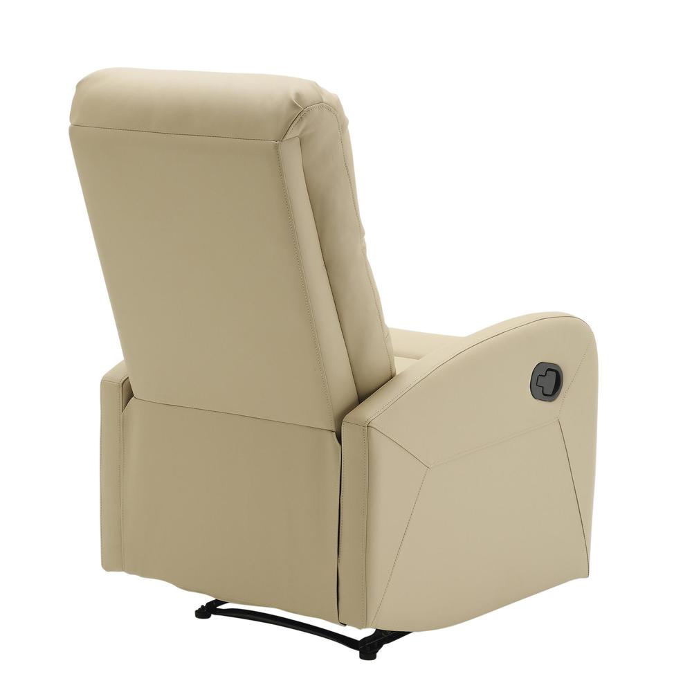 Beige PU Dormi Recliner Chair. Picture 3