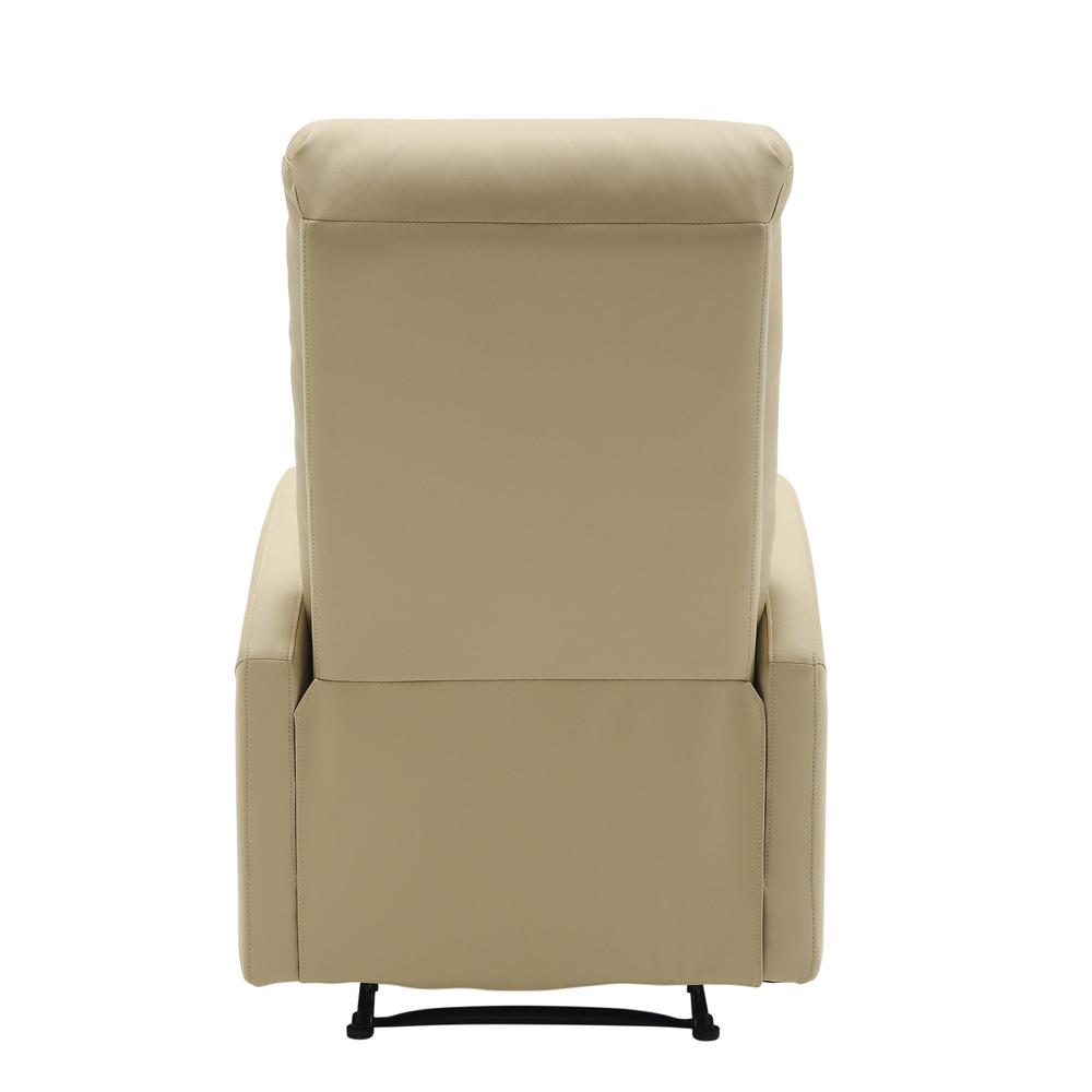 Beige PU Dormi Recliner Chair. Picture 4