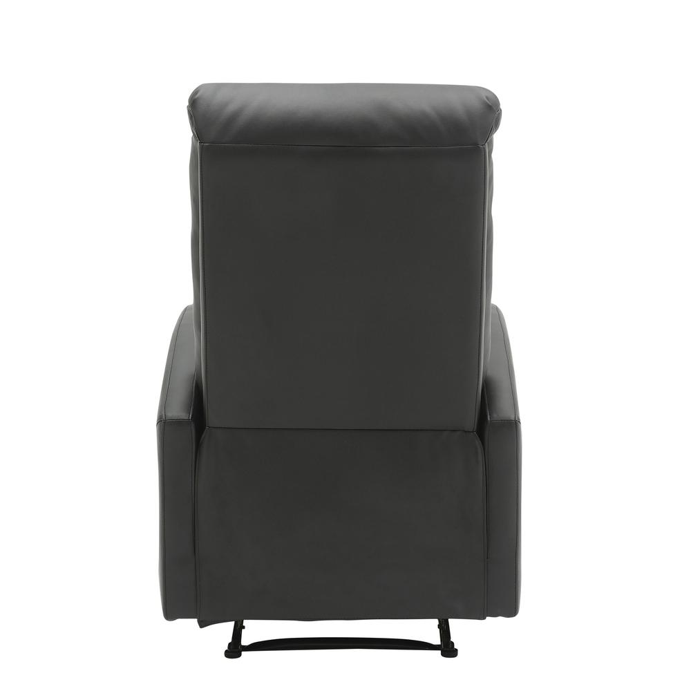 Black PU Dormi Recliner Chair. Picture 4