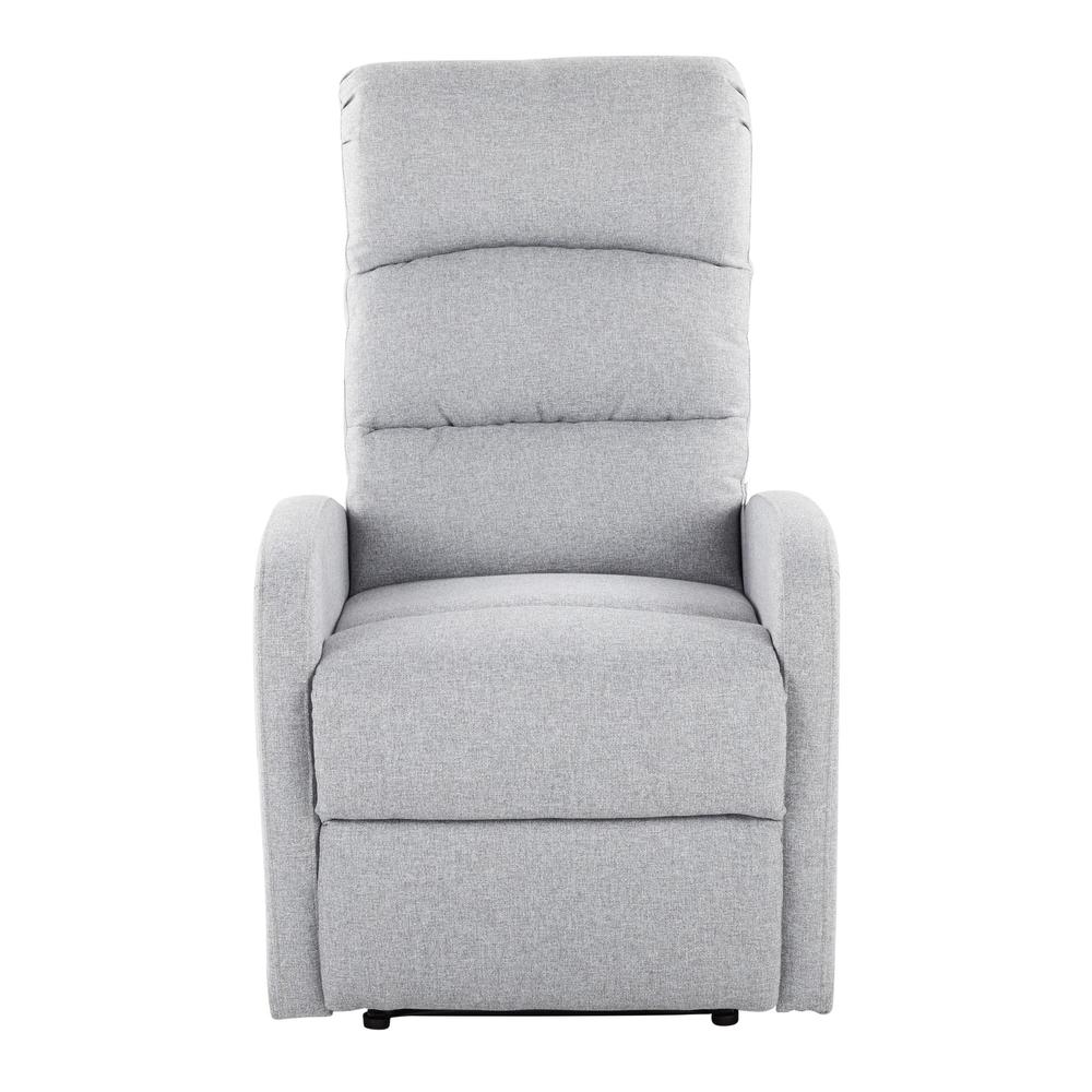 Grey Fabric Dormi Recliner Chair. Picture 5