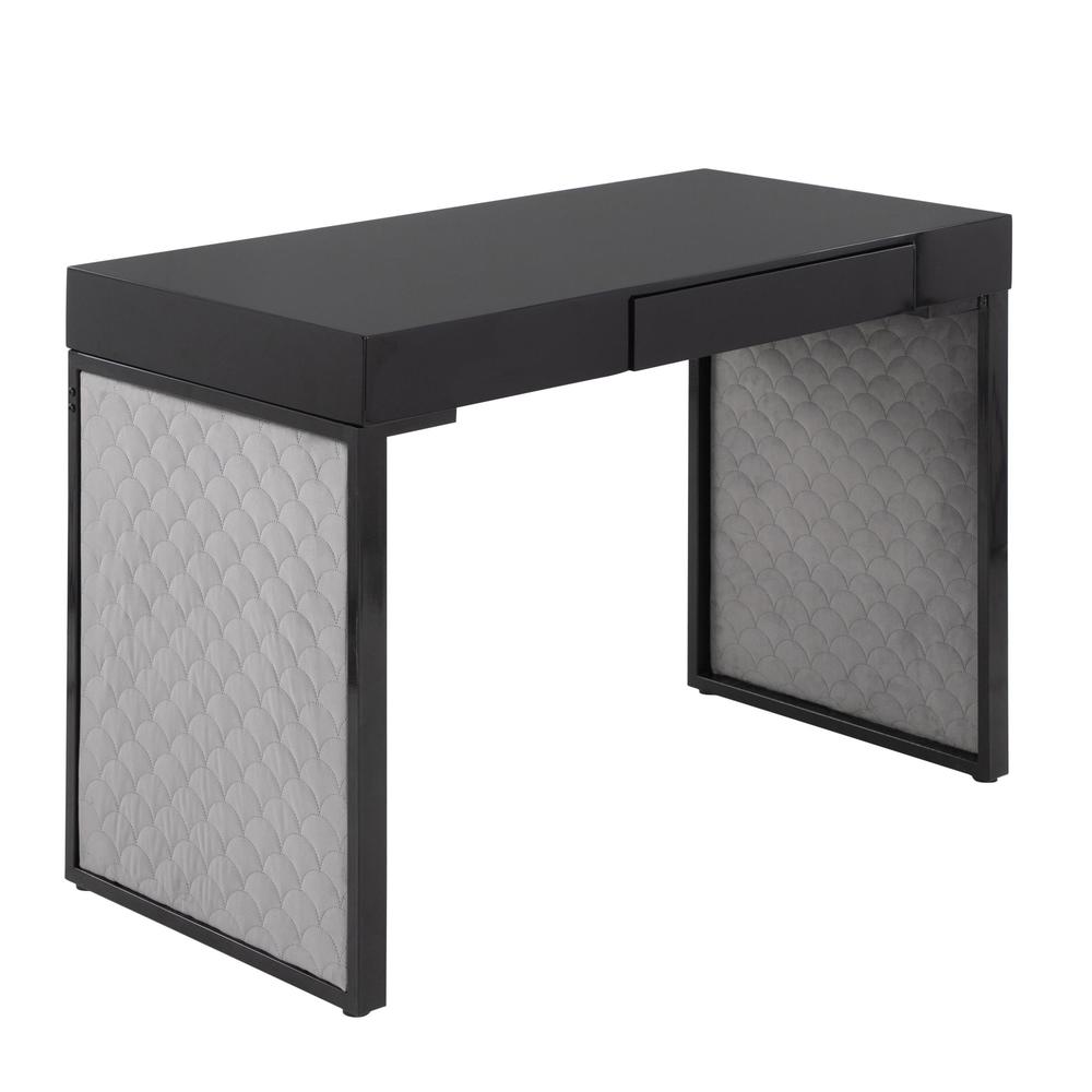Drift Upholstered Desk. Picture 1