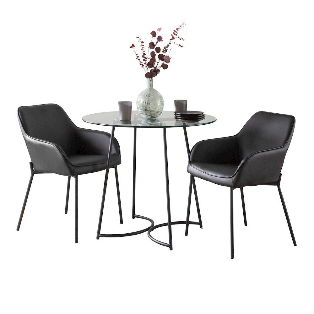 Cece-Daniella Dining Set - 3 Piece. Picture 1