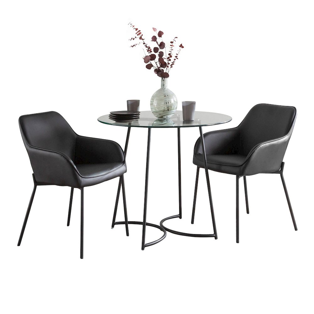 Cece-Daniella Dining Set - 3 Piece. Picture 2