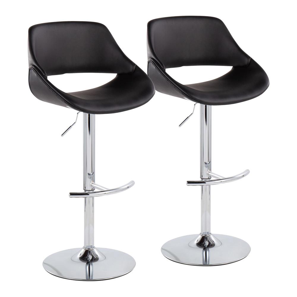 Fabrico Adjustable Bar Stool - Set of 2. Picture 1