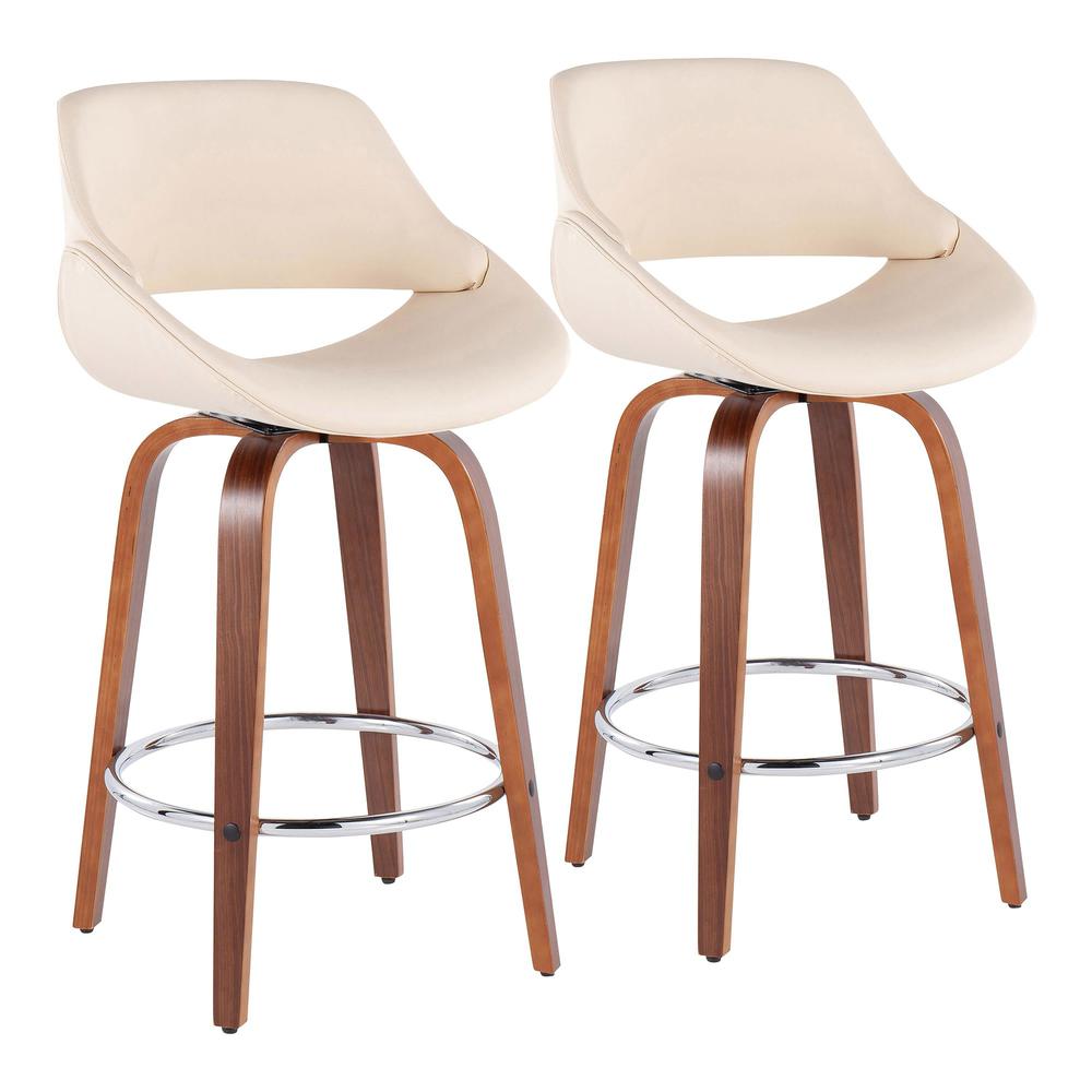 Fabrico Fixed-Height Counter Stool - Set of 2. Picture 1