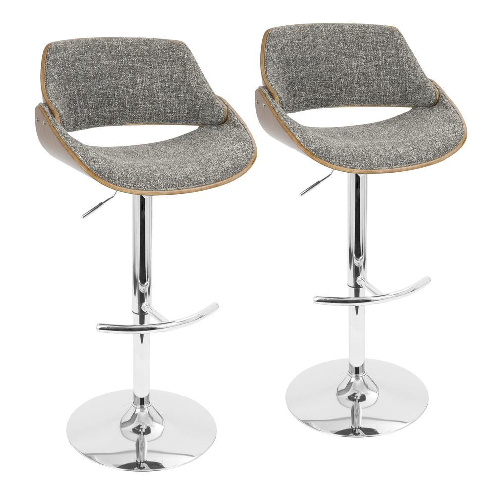 Fabrizzi Adjustable Barstool - Set of 2. Picture 1