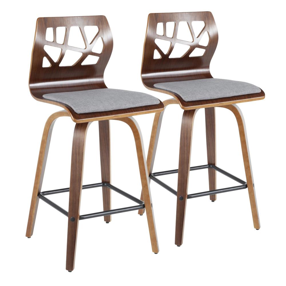 Folia 26" Fixed Height Counter Stool - Set of 2. Picture 1