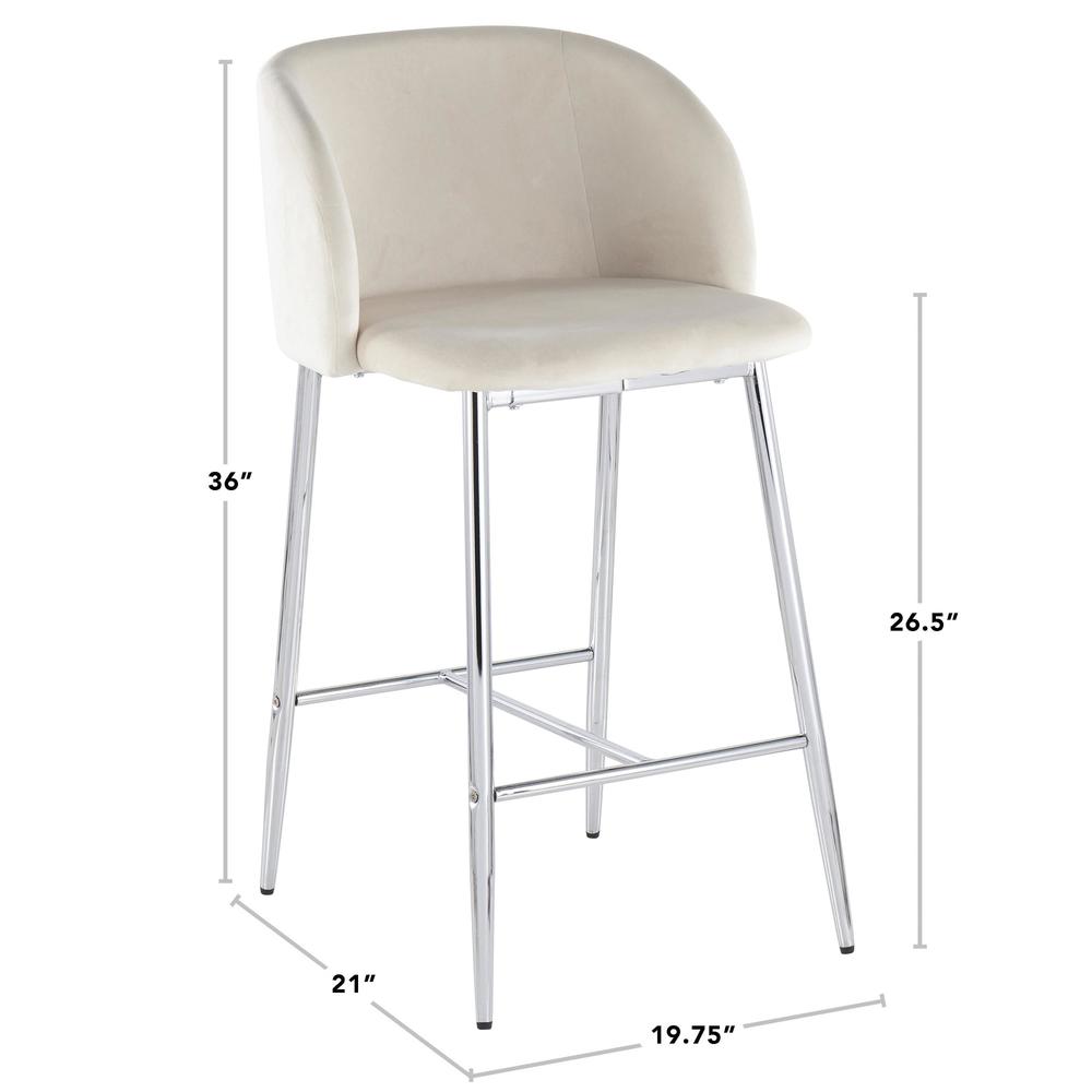 Fran Counter Stool - Set of 2. Picture 8