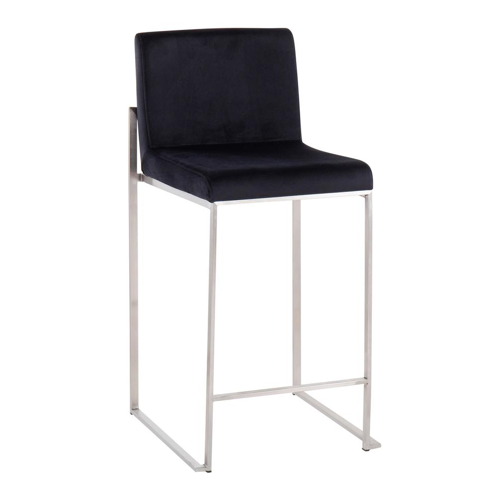 Fuji High Back Counter Stool - Set of 2. Picture 2