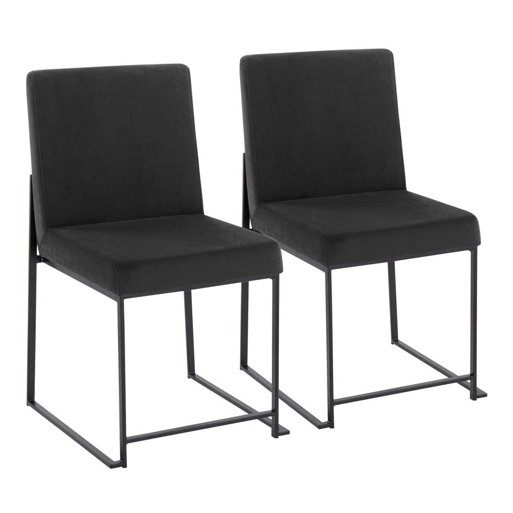 High Back Fuji Dining Chair - Set of 2. Picture 1