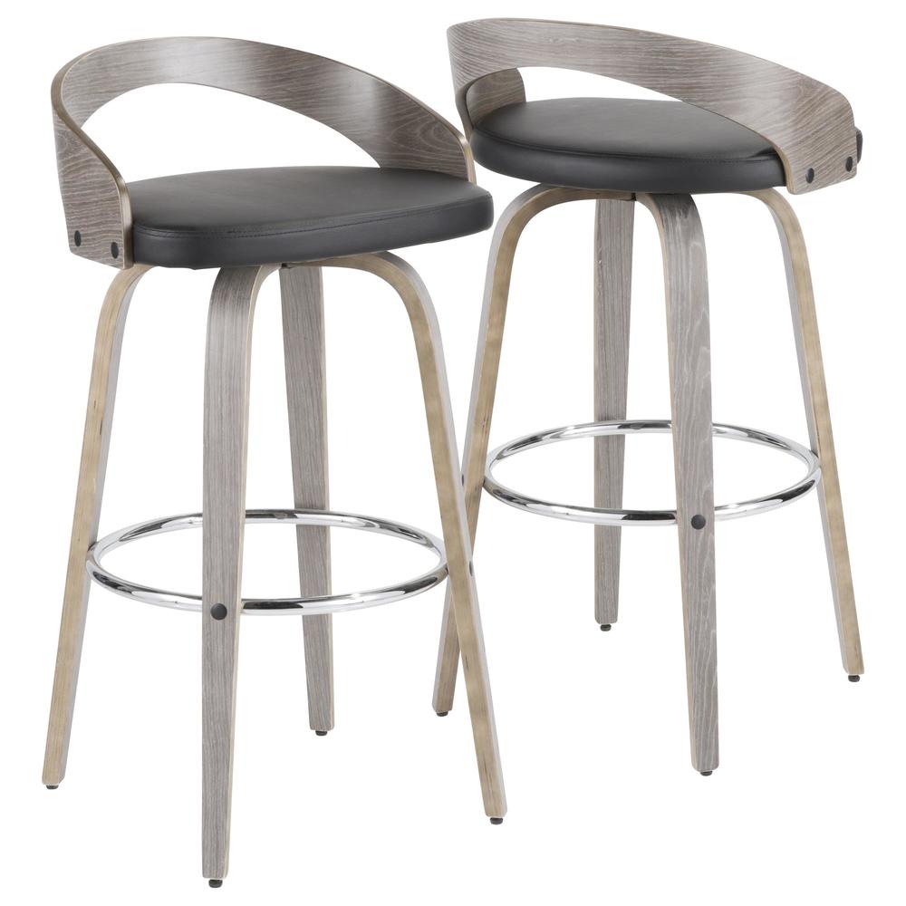 Grotto 30" Fixed Height Barstool - Set of 2. Picture 2