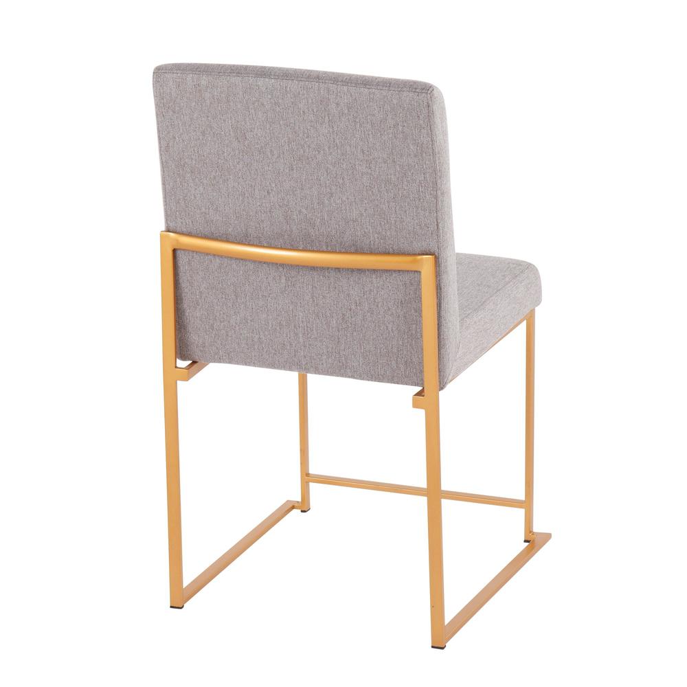 High Back Fuji Dining Chair - Set of 2. Picture 4