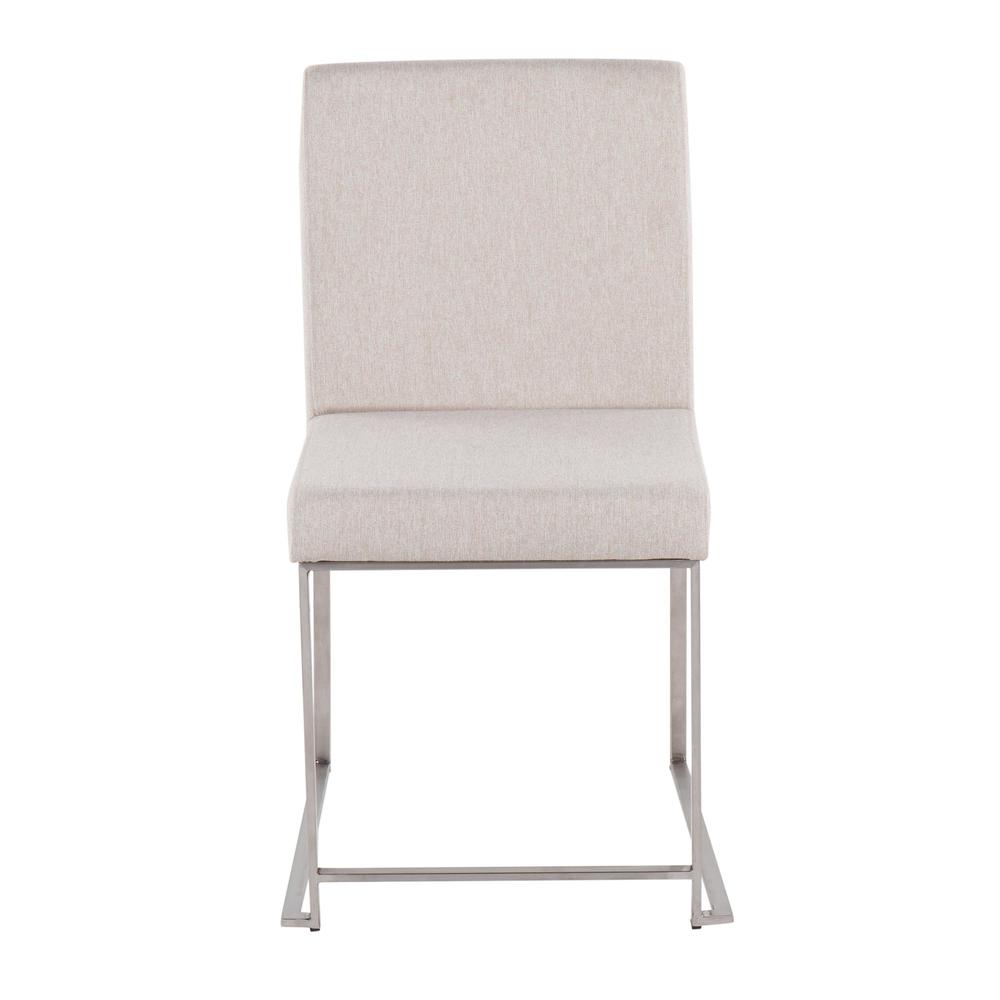 High Back Fuji Dining Chair - Set of 2. Picture 6