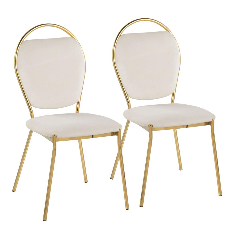 Keyhole Dining Chair - Set of 2. Picture 1