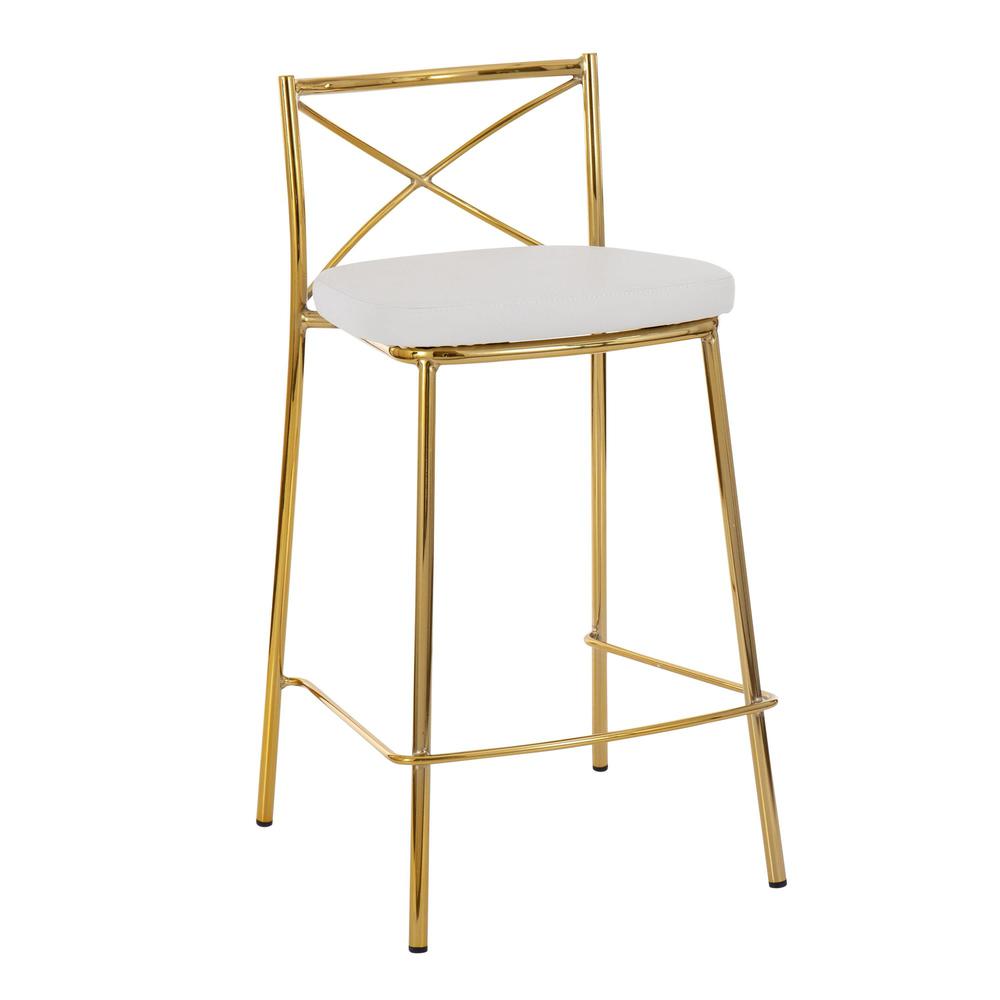 Modern Charlotte Counter Stool - Set of 2. Picture 2