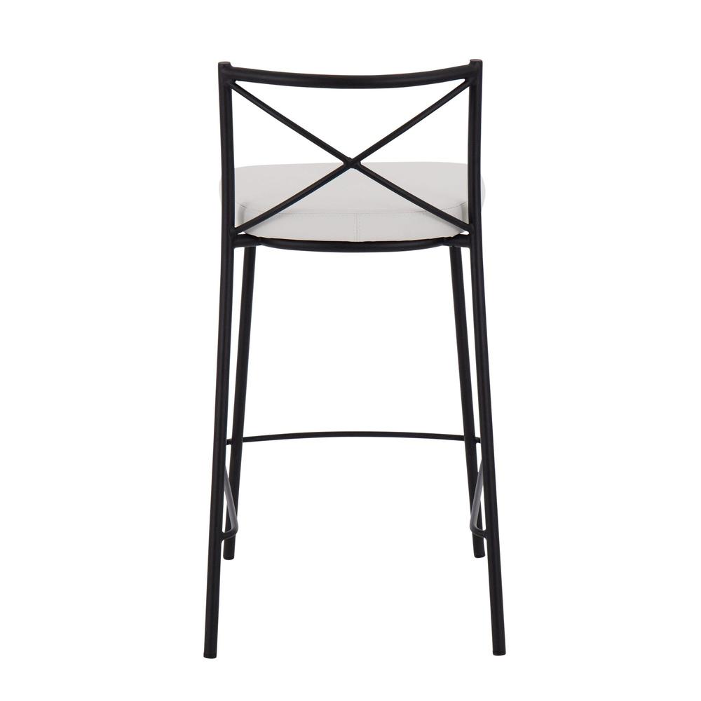 Modern Charlotte Counter Stool - Set of 2. Picture 5