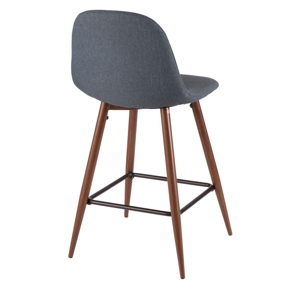 Pebble 24" Fixed-height Counter Stool - Set Of 2. Picture 4