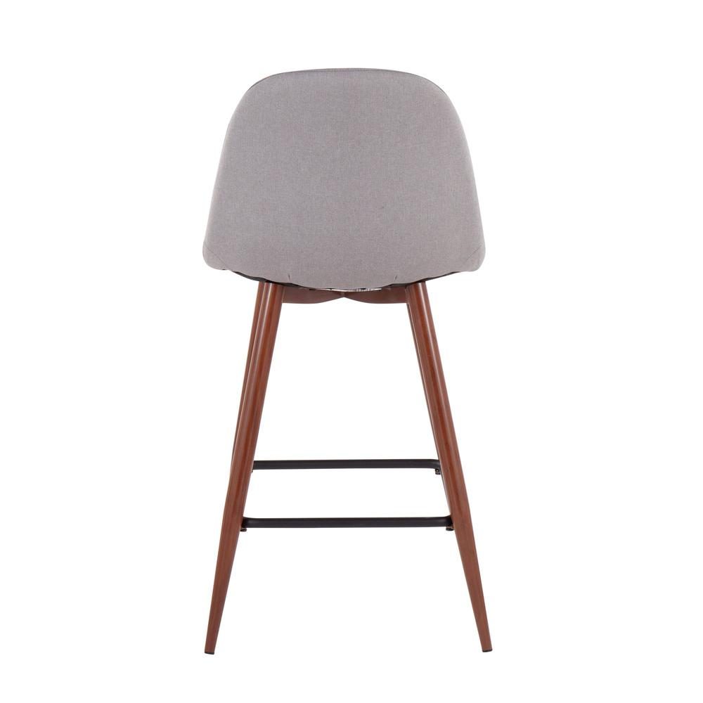 Pebble 24" Fixed-height Counter Stool - Set Of 2. Picture 5