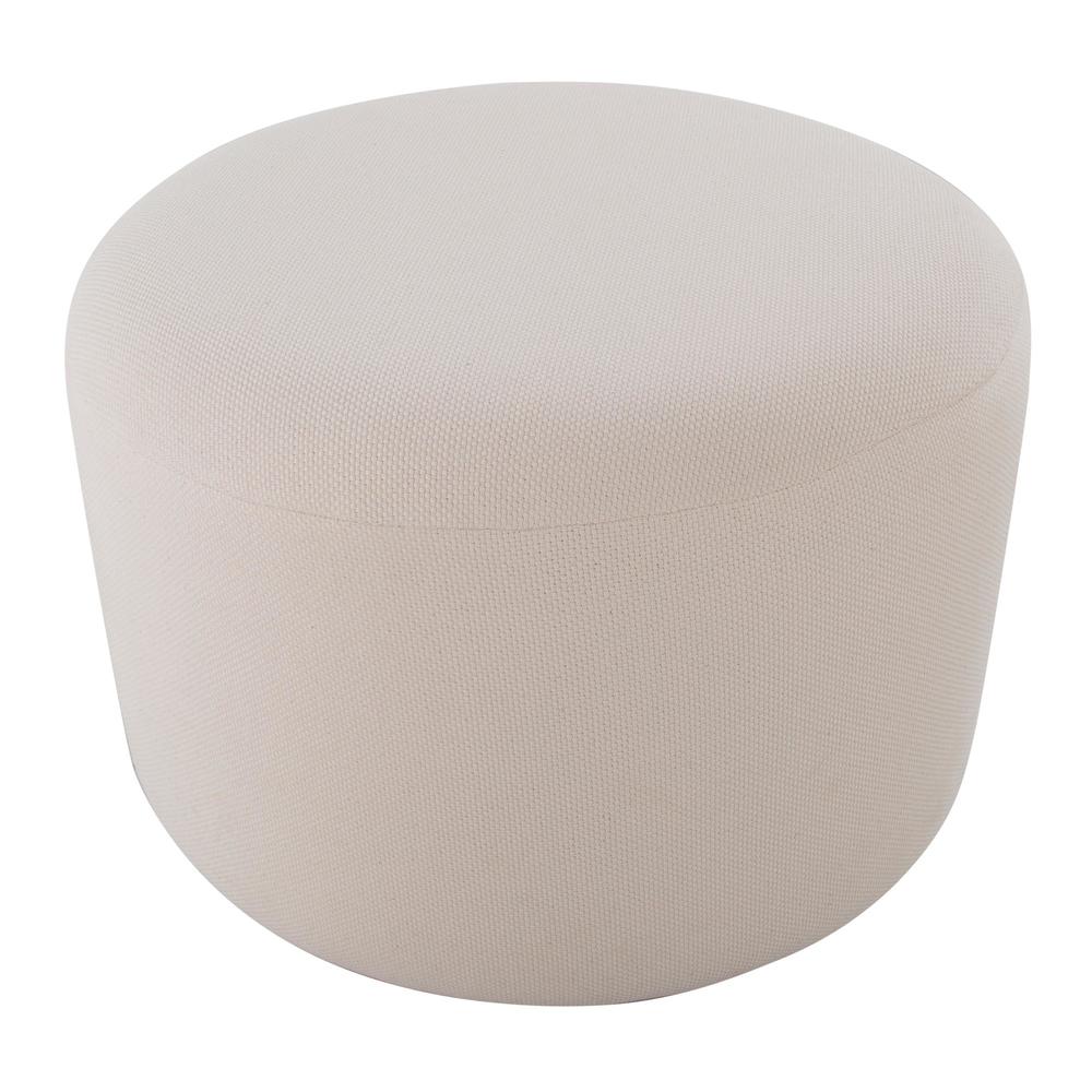 Large Round Pouf. Picture 2