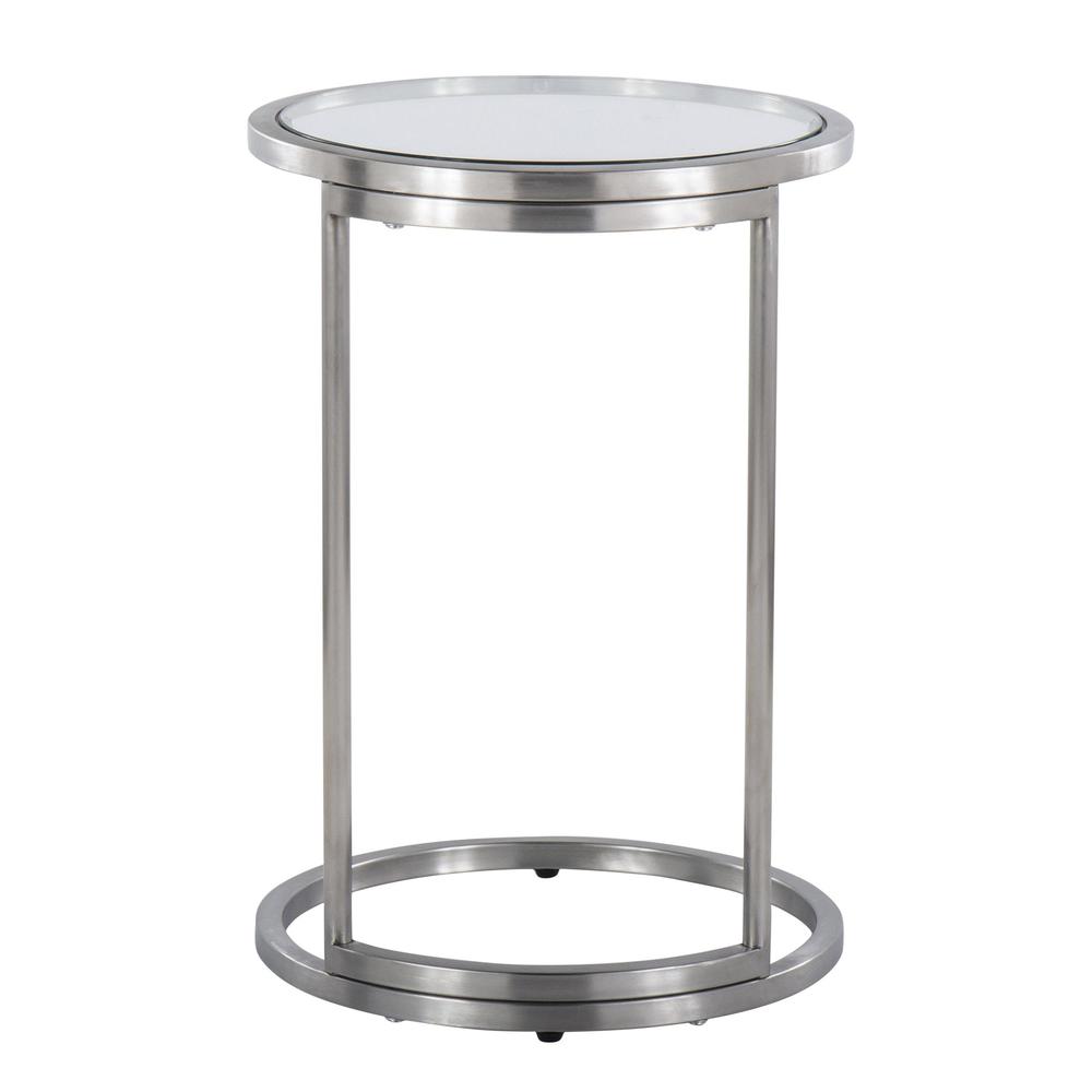 Round Zenn End Table. Picture 4