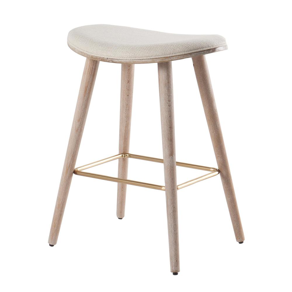 Saddle Counter Stool - Set of 2. Picture 4
