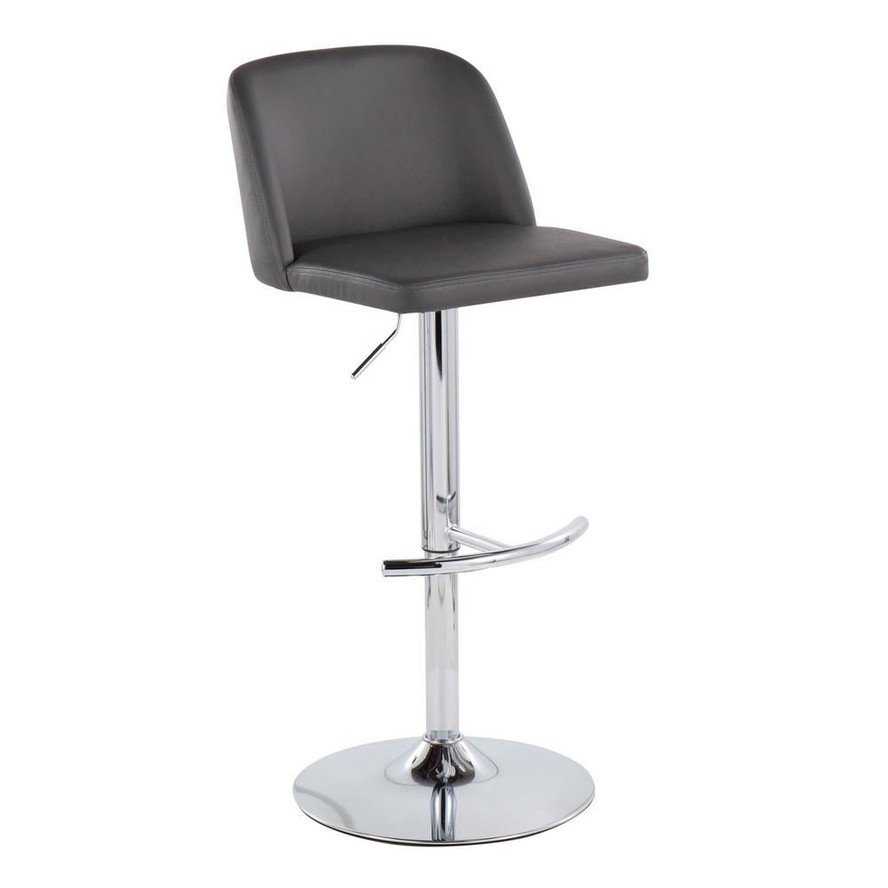 Toriano Adjustable Bar Stool - Set of 2. Picture 2