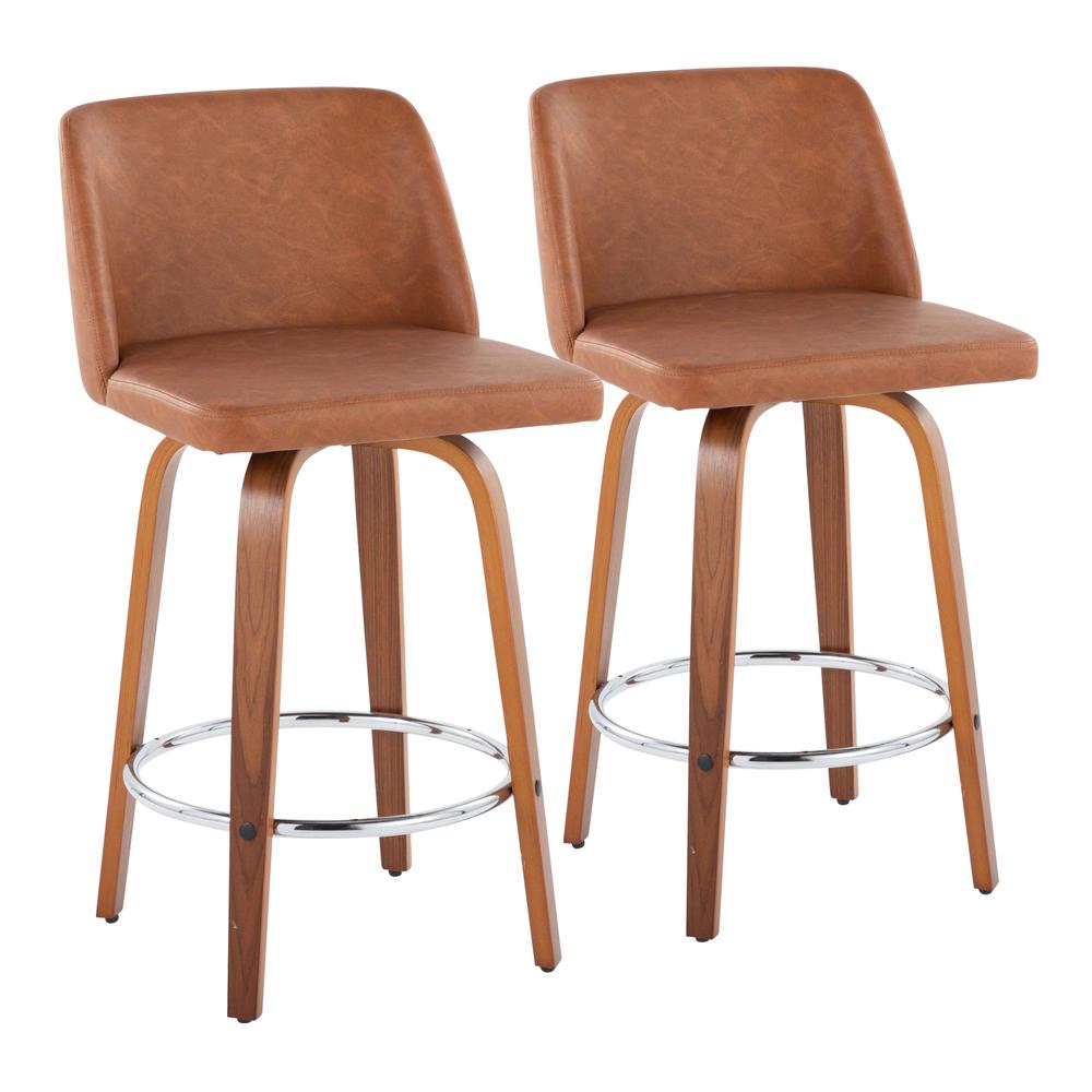 Toriano 26" Counter Stool - Set of 2. Picture 1