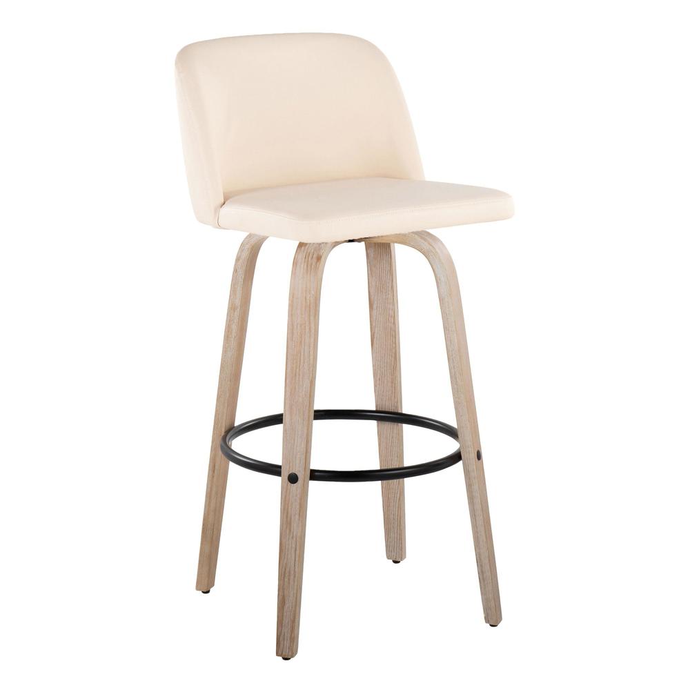 Toriano 26" Fixed Height Counter Stool - Set of 2. Picture 2