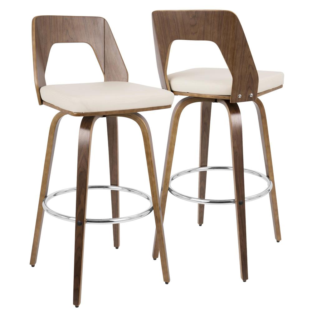 Trilogy 30" Fixed Height Barstool - Set of 2. Picture 3