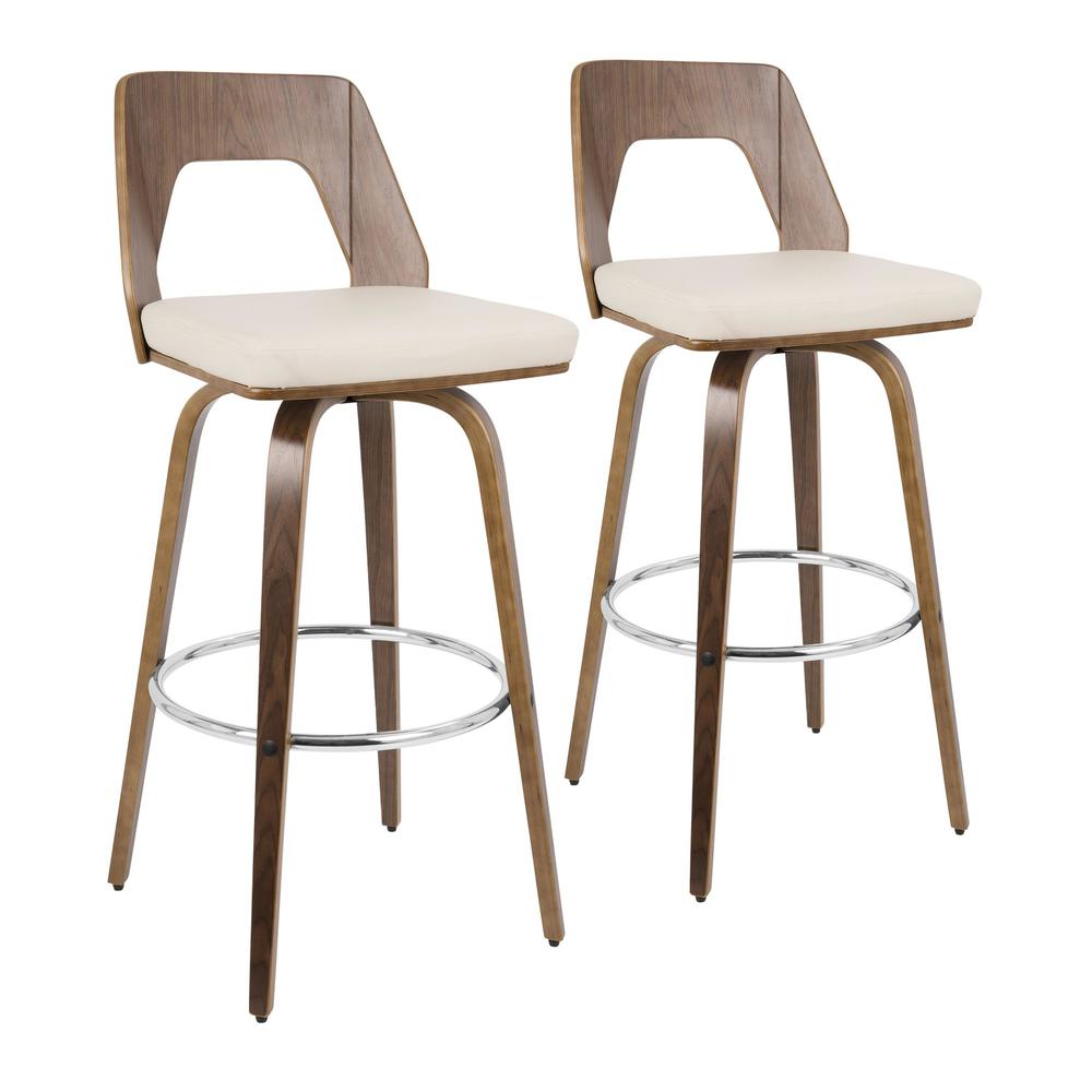 Trilogy 30" Fixed Height Barstool - Set of 2. Picture 1