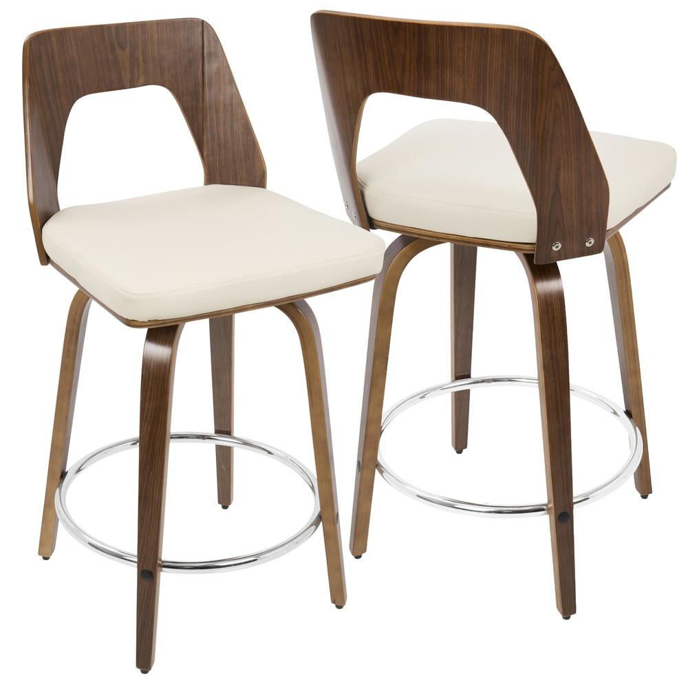 Trilogy 24" Fixed Height Counter Stool - Set of 2. Picture 8