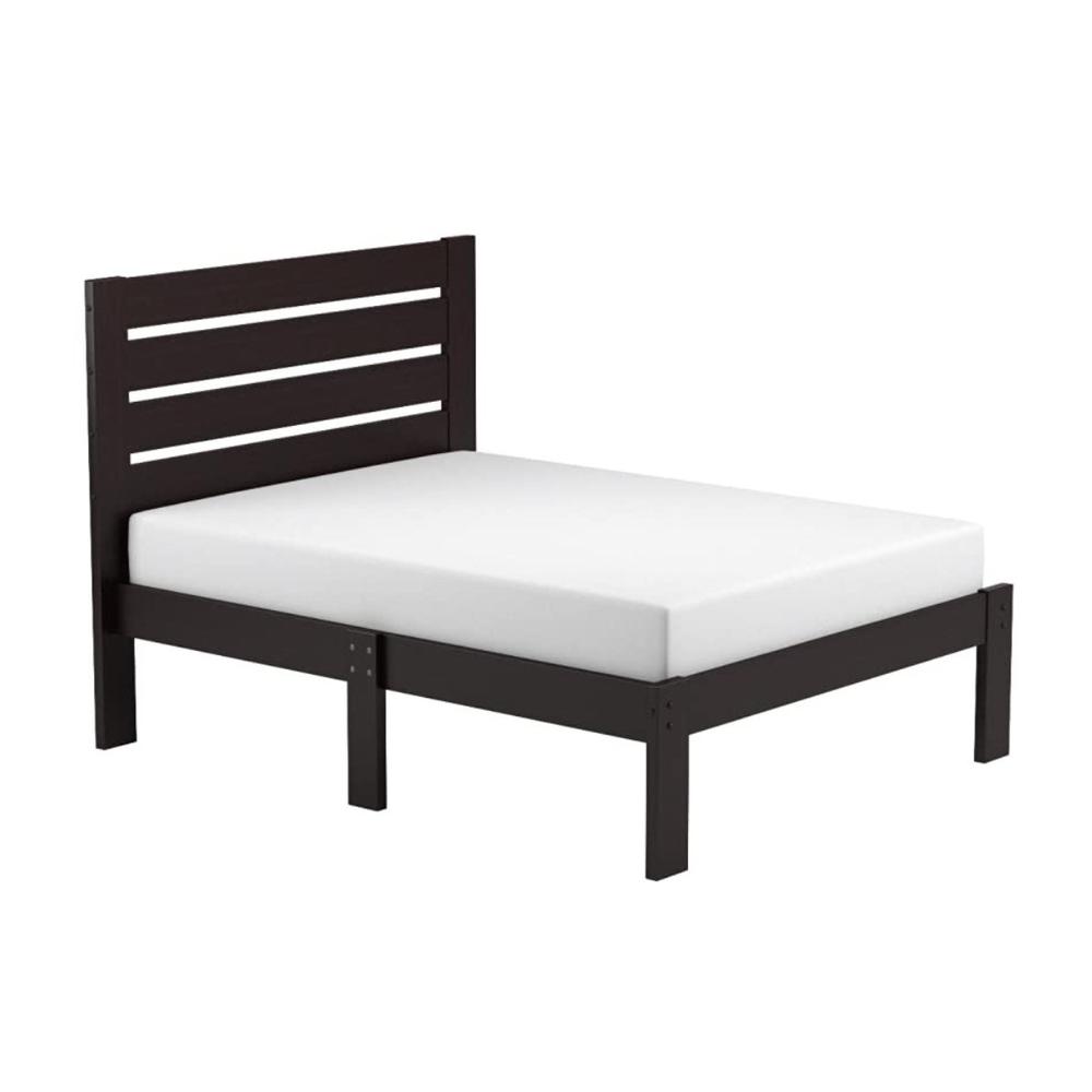 Popular Espresso Full Size Slat Wood Bed - 285240. Picture 7