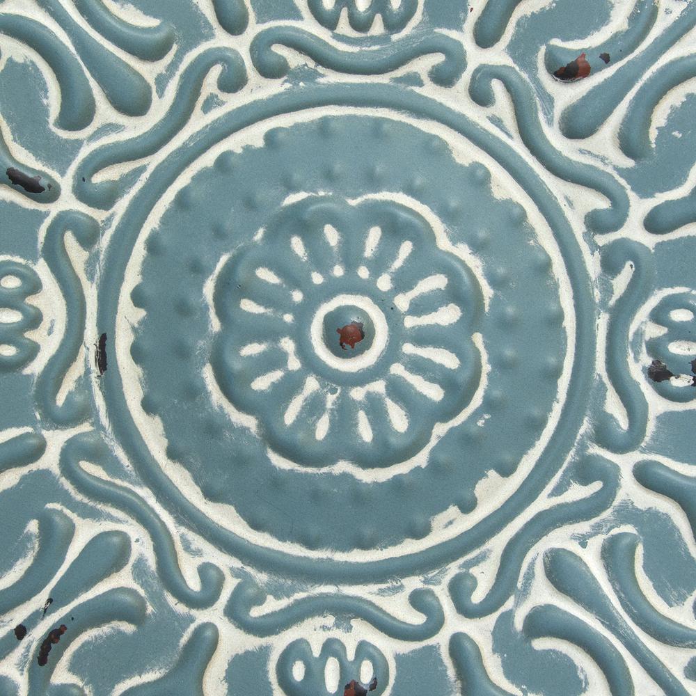 Small Blue Medallion Wall Decor - 321238. Picture 7