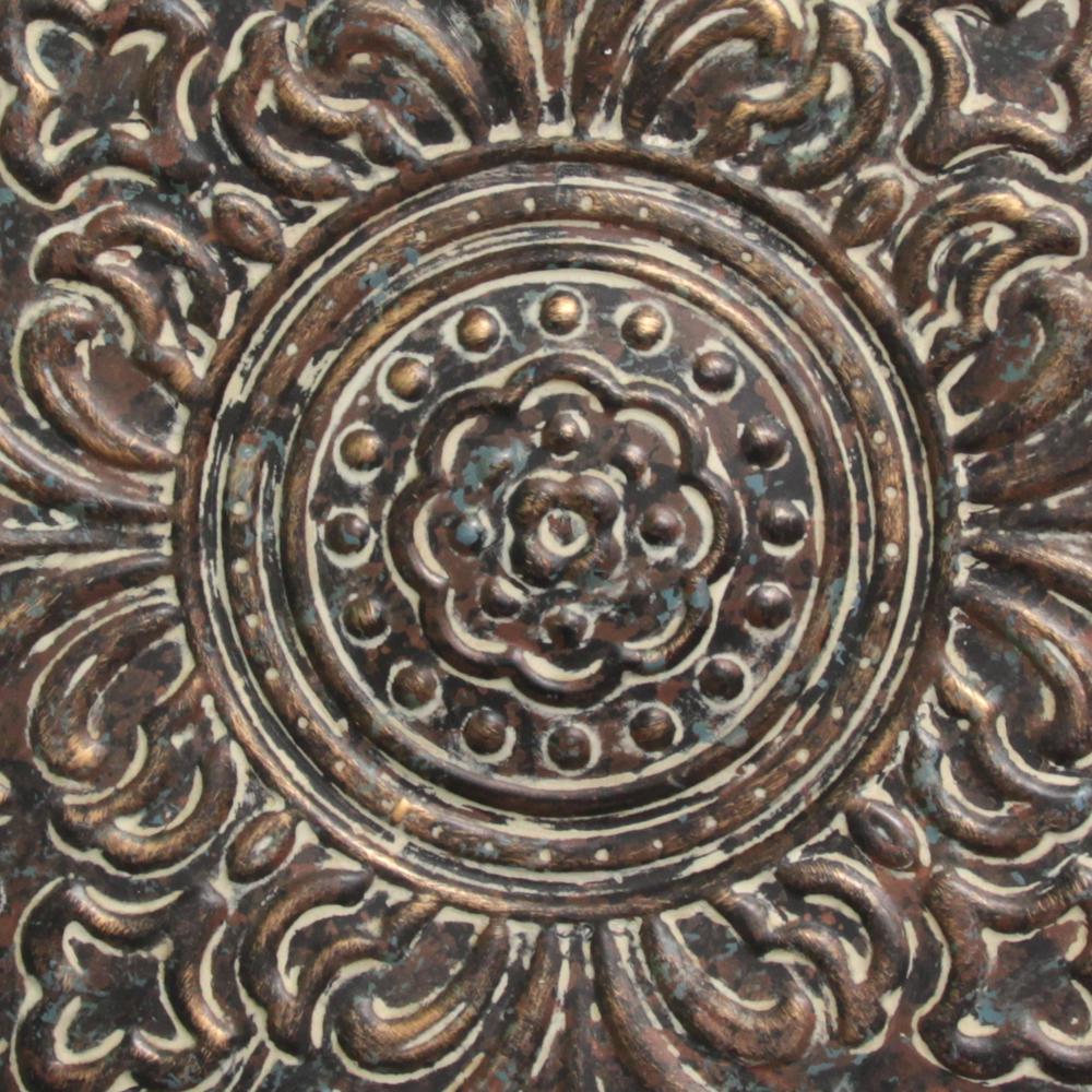 Elegant Bronze Medallion Metal Wall Decor - 321245. Picture 7