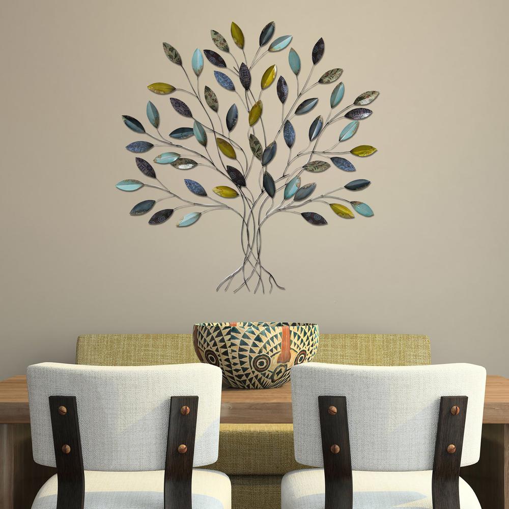 Whimsical Metal Tree Wall Decor - 321358. Picture 4