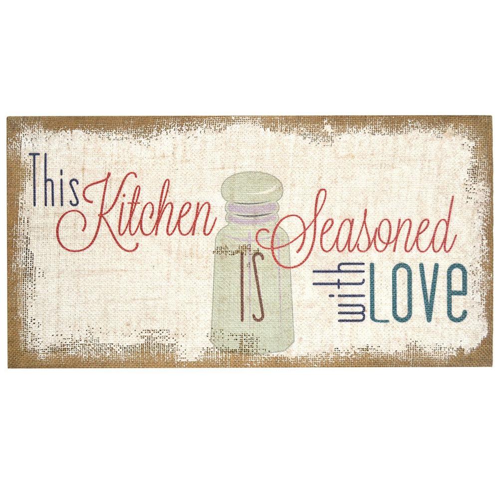 Seasoned With Love Burlap Wall Decor - 321403. Picture 6