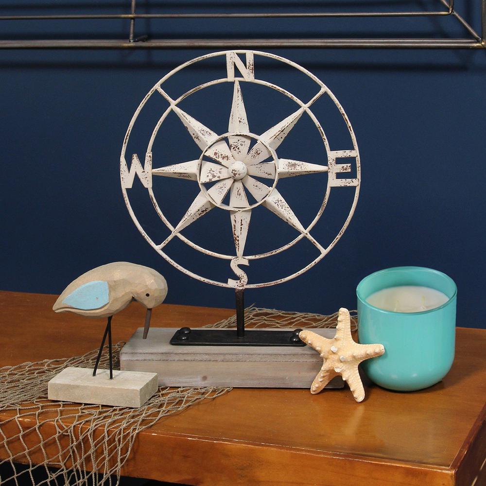 Compass of the Sea Metal and Wood Table Top Decor - 329363. Picture 8