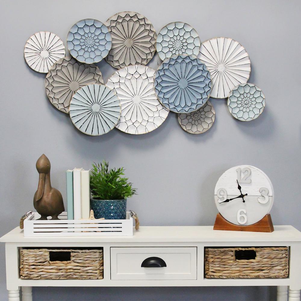 Boho-Inspired Metal Plates Wall Decor - 373223. Picture 7