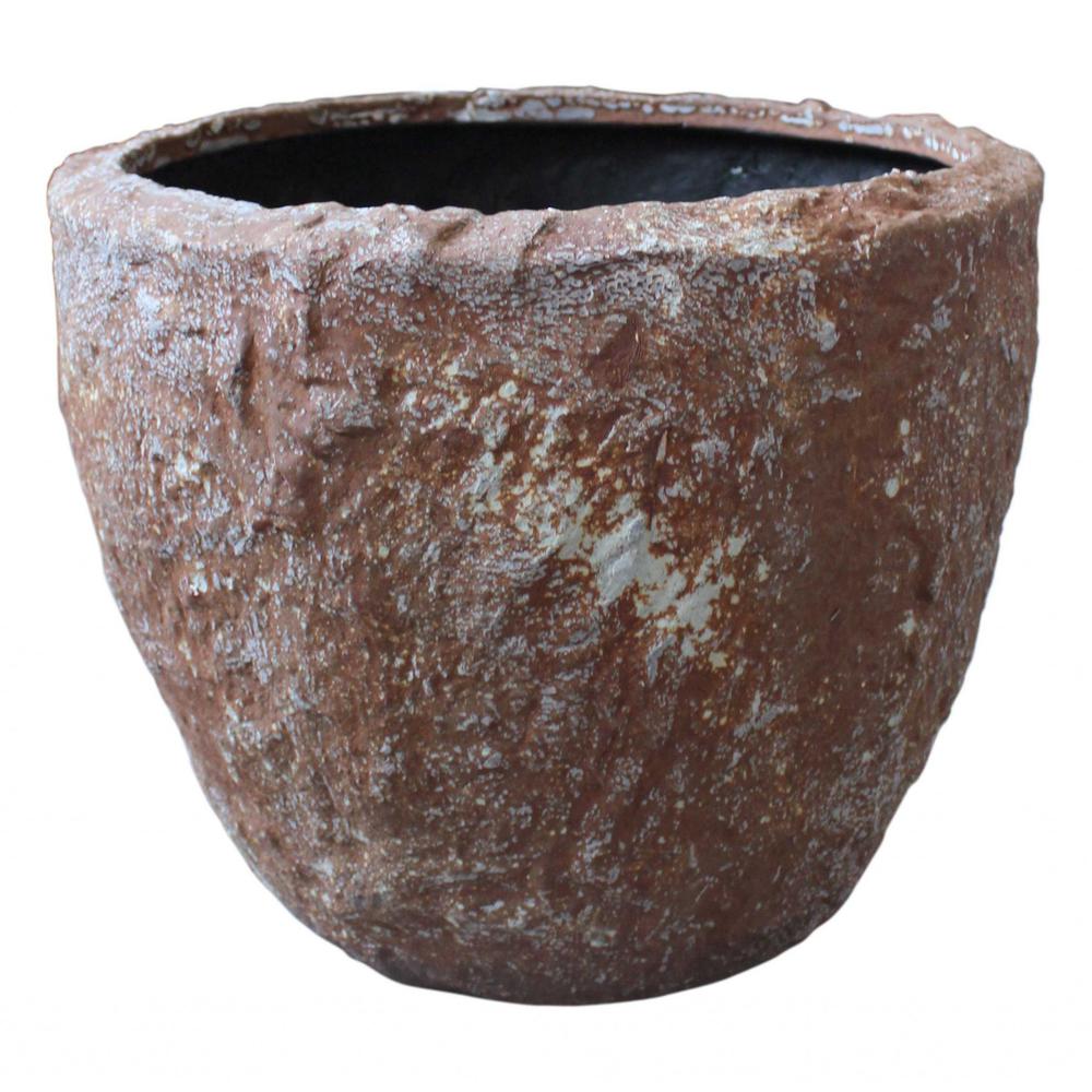 1" x 21" x 17" Rocky Round  Tall Planter - 274805. Picture 1