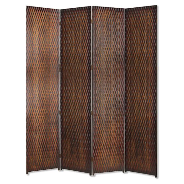 1" x 84" x 84" - Brown Wood  Screen - 274905. Picture 1