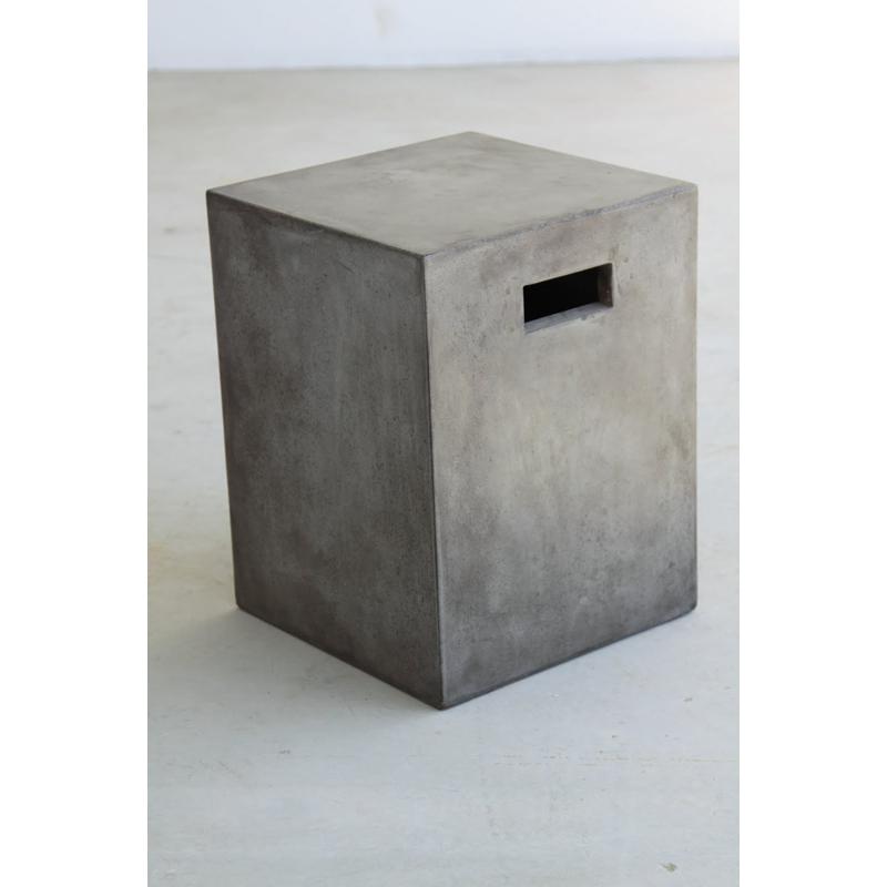 18" Concrete Dining Stool - 283287. Picture 1