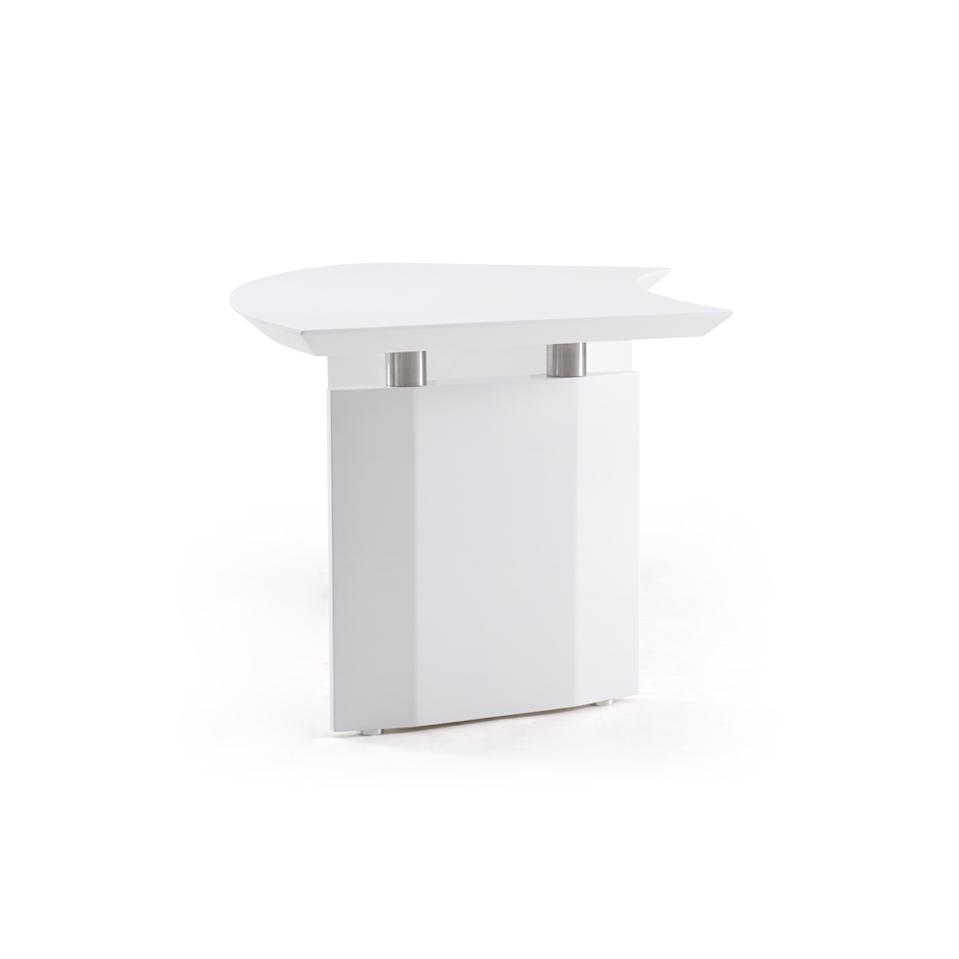 30" White Stainless Steel Office Desk - 284260. Picture 2
