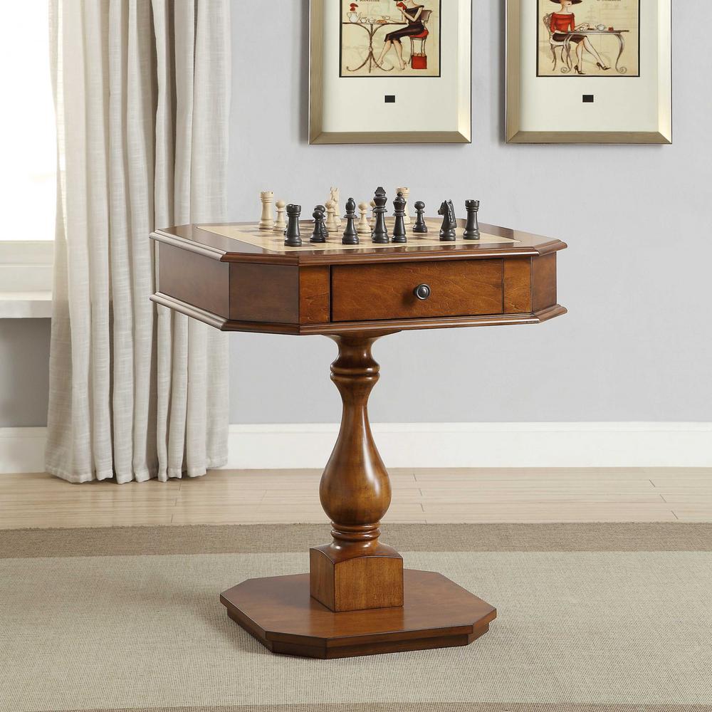 28" X 28" X 31" Cherry Mdf Game Table - 286318. Picture 1